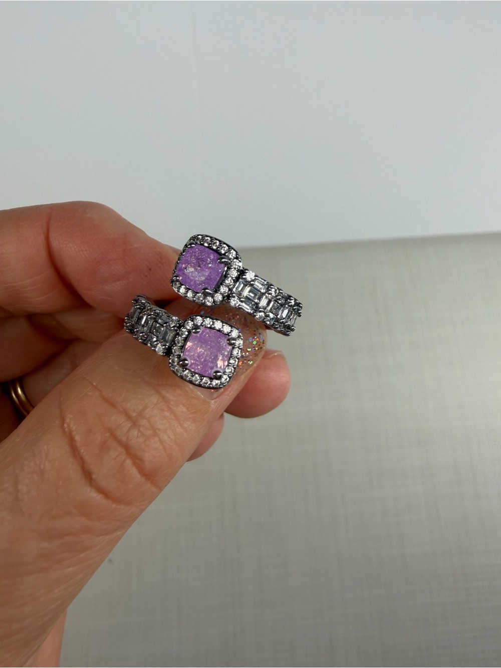 Bomb party OG ring size 6 hematite NWT boss mode activated Lab